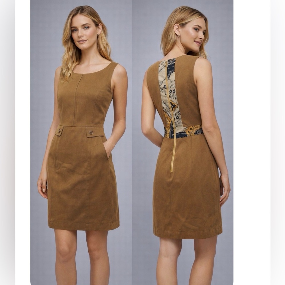 Anthropologie Beth Bowley wool dress